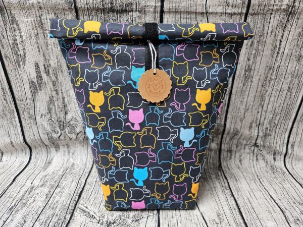 Lunchbag Katze gross vorne geschlossen